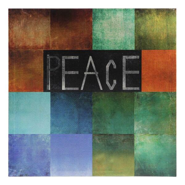 Empire Art Direct Hand Applied Silver Leaf Gallery Wrap Wall Art - Peace Within LFS-EAD3401-2020